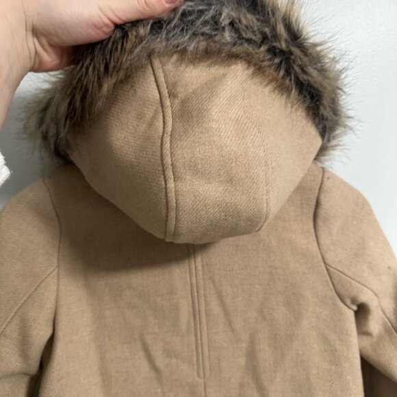 Zara Pea Coat girl size 10 wool blend - Picture 7 of 8